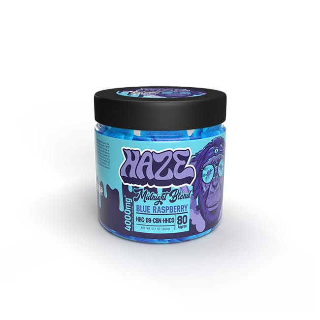 Gomitas Haze Midnight Blend 4000mg – Índica