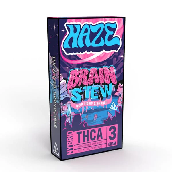 Vape Desechable – Brain Stew THCA Haze – 3 gramos Híbrido